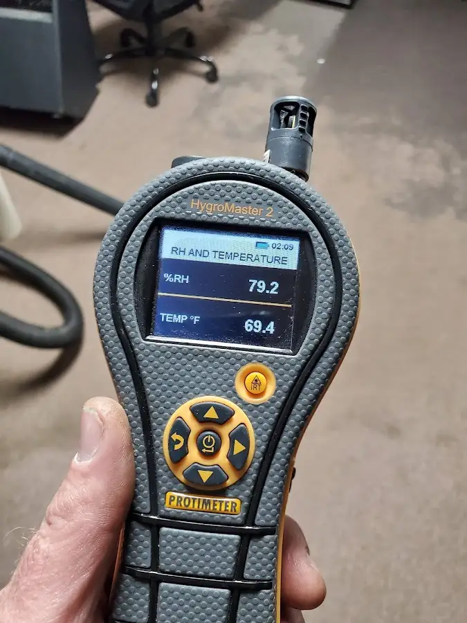 Moisture meter humidity assessment for Mold Remediation & Removal in Carterville